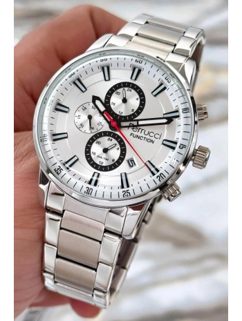 Function Erkek Kol Saati Gümüş Çelik Kordon 3atm Suya Dayanıklı Sdfer091