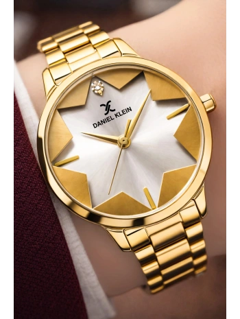 Kadın Kol Saati Gold Renk Çelik Kordon&kasa Dke.1.110140-2 Sddk081