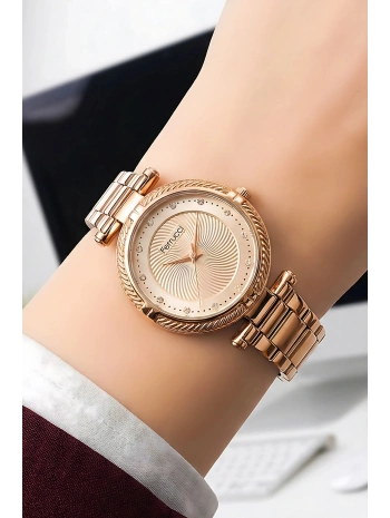 Kadın Kol Saati Rose Gold Çelik Kordon Çelik Kasa FC.14337M.03 sdfer110
