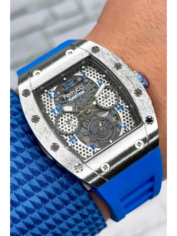 Function, 3atm, Mavi Renk Silikon Kordon Erkek Kol Saati, Sdfer138