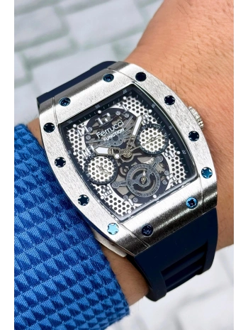 Function, 3atm, Lacivert Renk Silikonkordon Erkek Kol Saati, Sdfer138