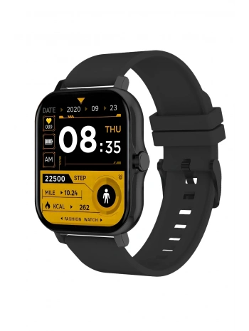 Akıllı Saat Sesli Görüşme Özellikli Spor Modlu 42mm Unisex Siyah-siyah Dw68
