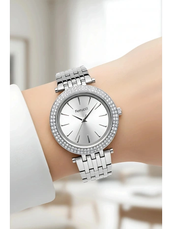 Çelik Kordon & Şık Tasarım, Kadın Kol Saati, 3ATM Suya Dayanıklı Gümüş sdfer154