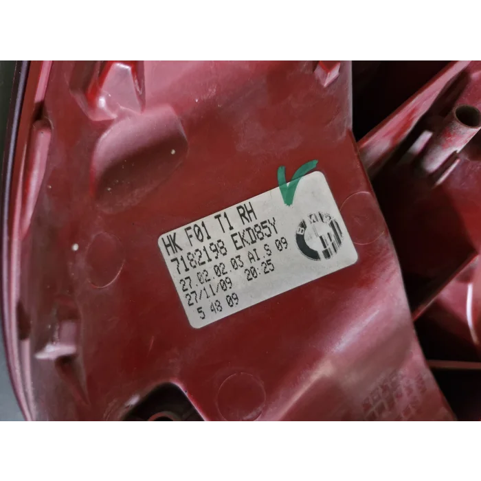 BMW 7 KASA F01 730 740 SAĞ ARKA STOP ORJİNAL SÖKME 2007-2011