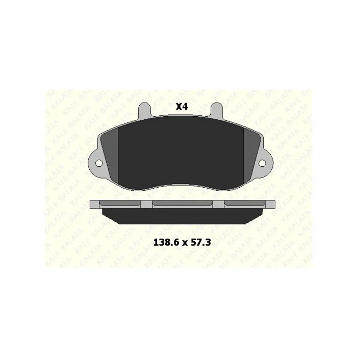 FREN BALATASI ON 2.5D 2.8TDI MASTER 1998 >