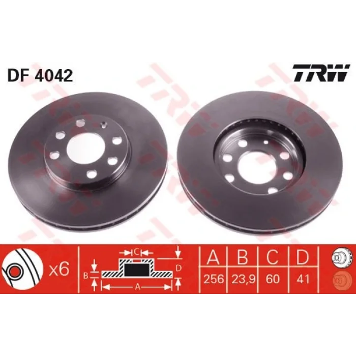 FREN DISKI ON HAVALI ASTRA G 1998 - 2009 ZAFIRA A 1999 - 2005