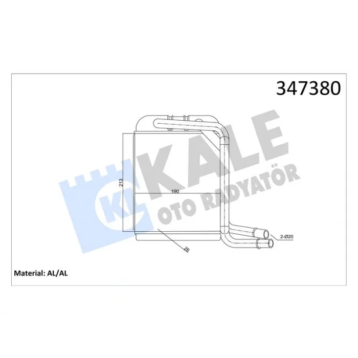 KALORIFER TRANSPORTER T5-T6 (03+)