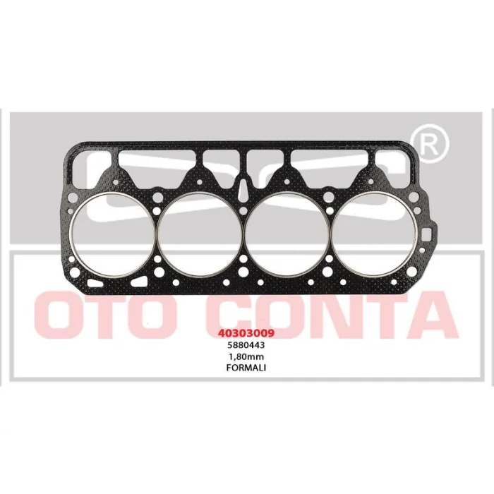 SILINDIR KAPAK CONTASI 1.80 MM FORMALI M131