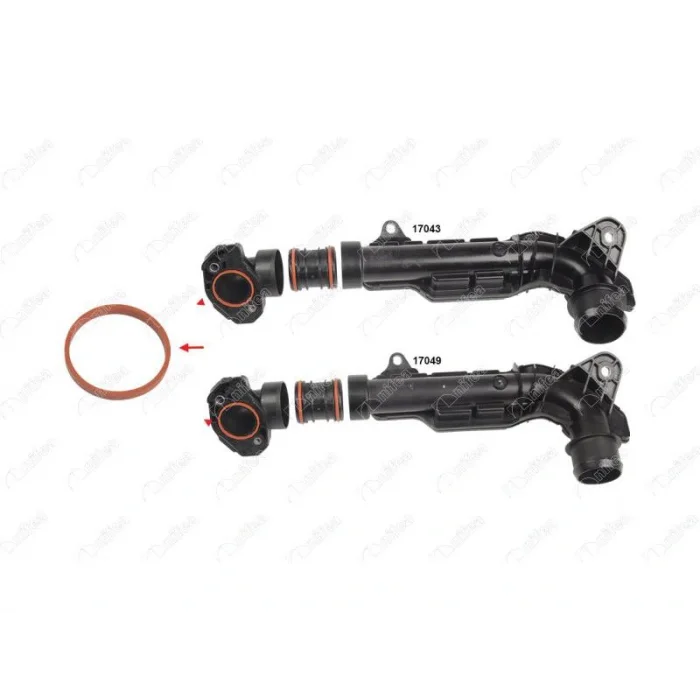 TURBO BORUSU CONTASI PLASTIK BORU HARIC DOBLO 1.5 HDI TRANSIT CONNECT C4 C5 COMBO P2008 P301 P308 P5