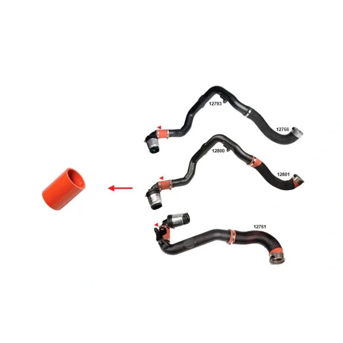 TURBO BORUSU KUCUK SILIKON MASTER III-MOVANO B 2.3 DCI (52mmx9cm)