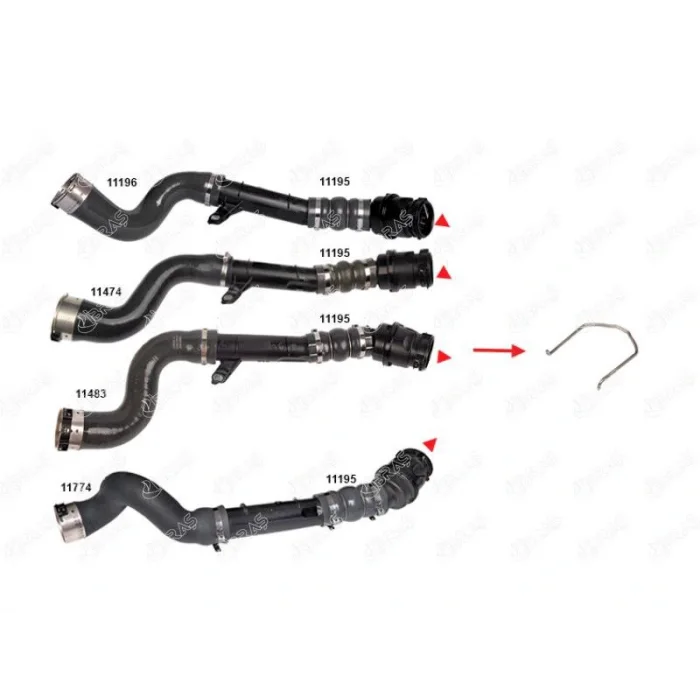 TURBO BORUSU SEKMANI MEGANE II MEGANE IV CLIO IV DUSTER