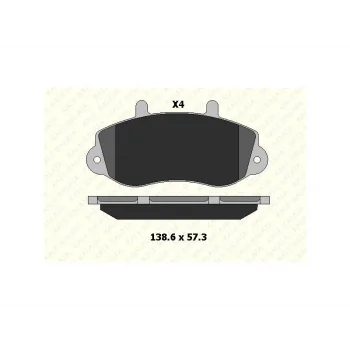 FREN BALATASI ON 2.5D 2.8TDI MASTER 1998 >