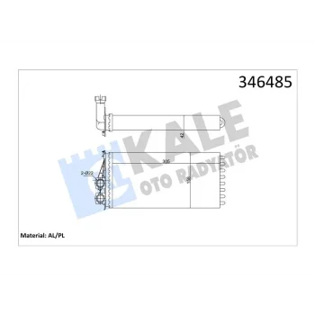 KALORIFER DS5 - 3008 - 5008 (09+) AL MKNK