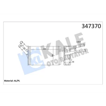 KALORIFER PASSAT A4 SUPERB (97-00)
