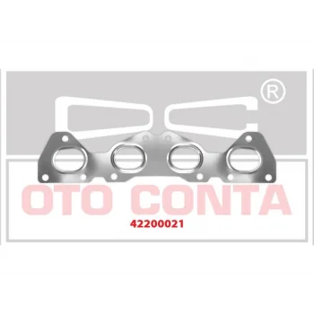 MANIFOLT CONTA EKSOZ CELIK P206 1.6 16V