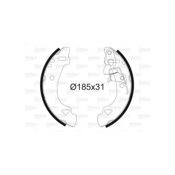 PABUCLU BALATA ARKA UNO 70 PANDA (95-04)