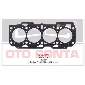 SILINDIR KAPAK CONTA ( 2 KERTIK ) DOBLO 1.9 D
