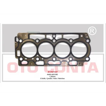 SILINDIR KAPAK CONTA PARTNER BERLINGO 1.6 8V HDI EURO 5 5 DELIK 1.30MM