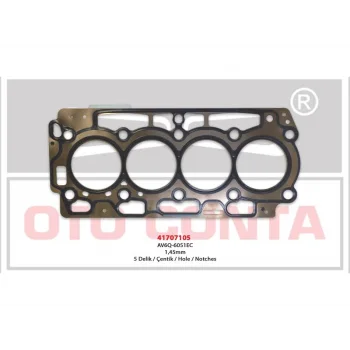 SILINDIR KAPAK CONTA PARTNER BERLINGO 1.6 8V HDI EURO 5 5 DELIK 1.45MM