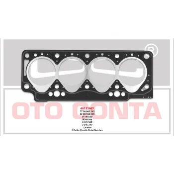 SILINDIR KAPAK CONTASI ( 2 KERTIK ) R19 KANGOO MEGANE 1.9  F8Q