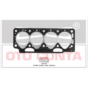 SILINDIR KAPAK CONTASI R19 1.9D 1.65MM