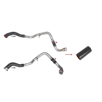 TURBO HORTUMU KUCUK (METAL BORU HARIC)  LOGAN 1.5 DCI