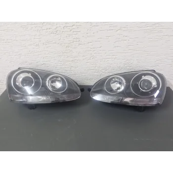 VOLKSWAGEN GOLF 5 MERCEKLİ SAĞ SOL TAKIM FAR TAK ÇALIŞTIR SİYAH SIFIR 2004-2008