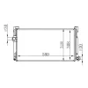 RADYATOR IDEA 4 PUNTO 3 44621 MJTD MT (580X298X26)