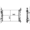 RADYATOR LINEA 1.4 MPI (540x378x23)