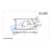 RADYATOR TRANSIT T12 T15 T19 (93 98) 32mm AL/PL/BRZ