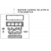 TAKIM CONTA MEGANE 1.4 1.6 8V FULL KECELI K7J K7M