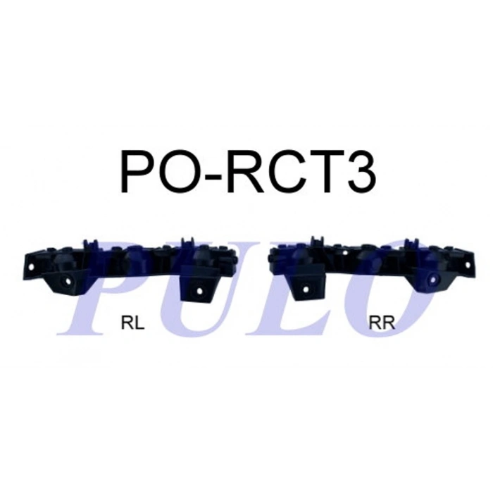 ARKA TAMPON BRAKETI CAPTUR 2019> TAKIM