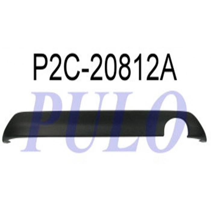 ARKA TAMPON SPOILERI PEUGEOT P208 EGSOZ CIKISLI