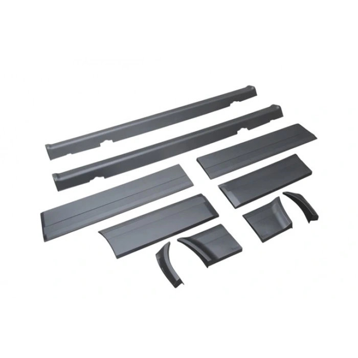 BMW 3 SERI- E30- 87/91; KAPI BANDI TAKIMI/MARŞPİYEL PLASTİĞİ TAKIM (10 PARÇA) (SEDAN/M)