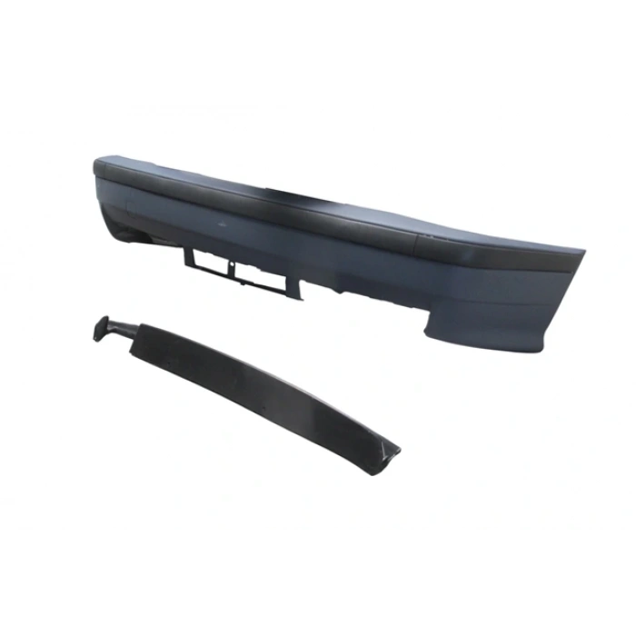 BMW 3 SERI- E36- 91/98; ARKA TAMPON KOMPLE ASTARLI(BANDLI/KARLIKLI/TEK EGZOS DELİKLİ) (M-TECH/M3)