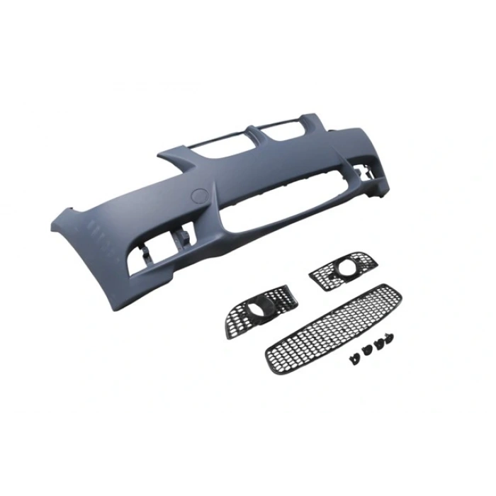 BMW 3 SERI- E90- 05/09; ÖN TAMPON ASTARLI(SİS D.Lİ KAPAK/IZGRALI/SEN.YUVALI/ÇEK.KAPAKLI)M3-STYLE/LCI