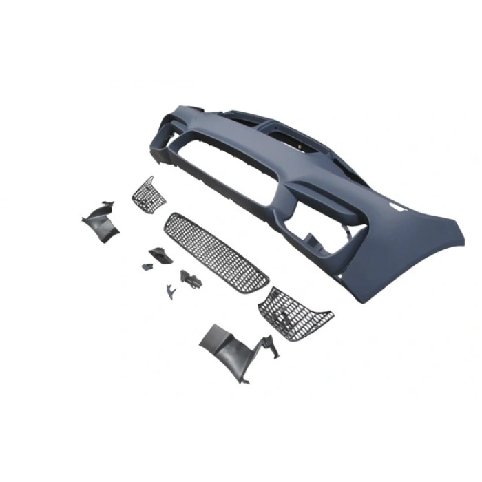 BMW 3 SERI- F30- 12/18; ÖN TAMPON ASTARLI (SİS DELİKSİZ KAPAK/IZGARALI/F.YIK.LI/ÇEK.KAPAKLI)M3/STYLE