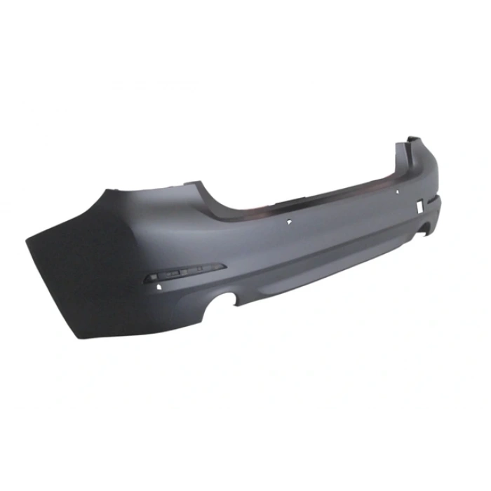 BMW 5 SERI- G30- 17/20; ARKA TAMPON GRİ (4 SENSÖR DELİKLİ) (TYG)