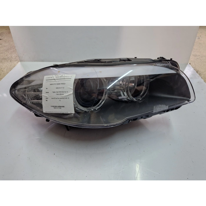 BMW F10 LCI 520 SAĞ ÖN FAR TEK MERCEKLİ ZENONSUZ 2011-2014