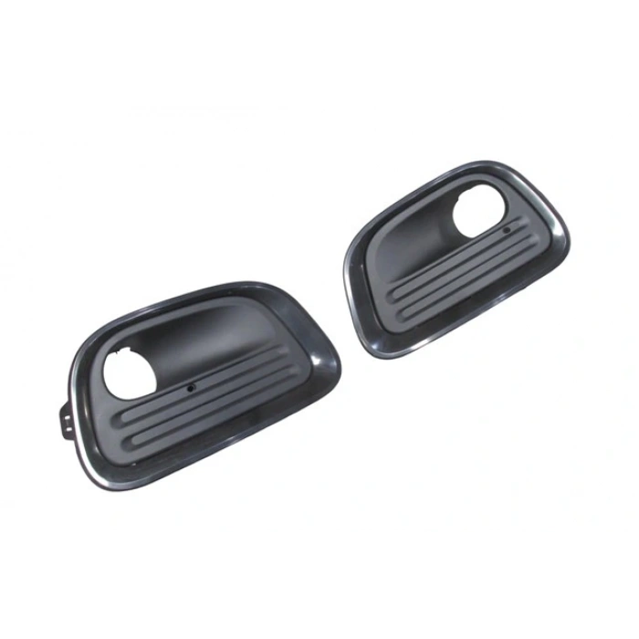 CITROEN BERLINGO- 19/24; SİS LAMBA KAPAĞI ÇERÇEVELİ SAĞ/SOL SET (4 PARÇA)  SİS DELİKLİ (TW)