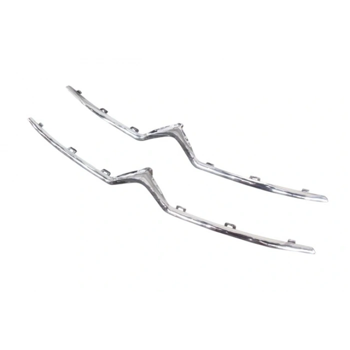 CITROEN C4- 11/17; ÖN PANJUR ÜST NİKELAJI (ALT/ÜST TAKIM 2 ADET) (TW)