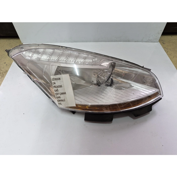 CİTROEN C4 PİCASSO SAĞ ÖN FAR SARI SİNYALLİ 2006-2011