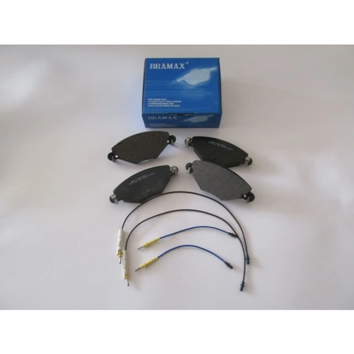 CITROEN C5- 05/08; ÖN FREN BALATASI 1,6HDI/1,8/2,0/2,0HDI (4 KABLOLU)(DİSK) (148,7X61X17) (BRAMAX)