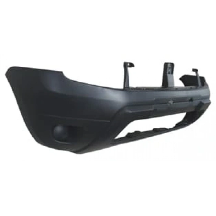 DACIA DUSTER- 10/17; ÖN TAMPON SİYAH (SİS DELİKSİZ)