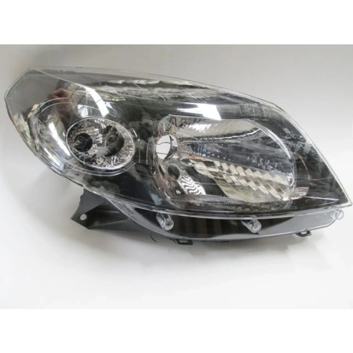 DACIA SANDERO- 09/12; FAR LAMBASI SAĞ MANUEL SİYAH (H4) (AYFAR) (E MARKLI)