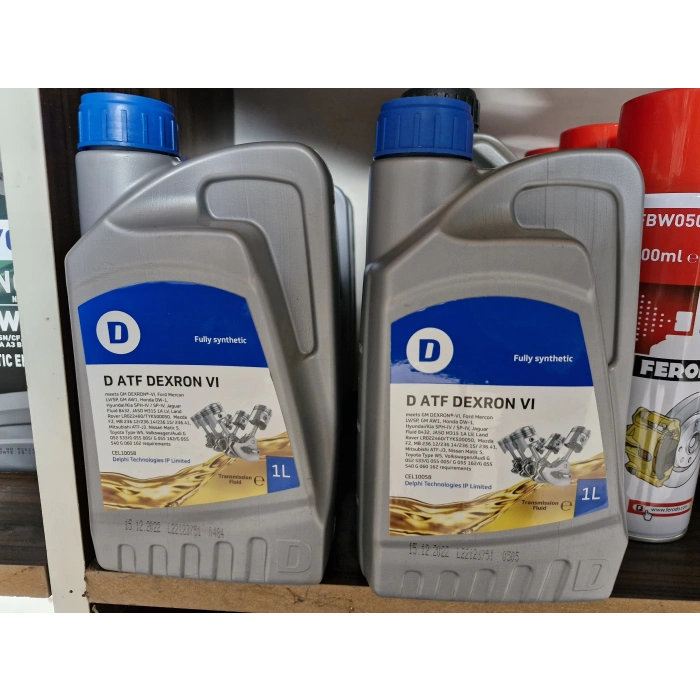 DELPHİ D ATF DEXRON VI OTOMATİK ŞANZIMAN YAĞI TAM SENTETİK 1LT