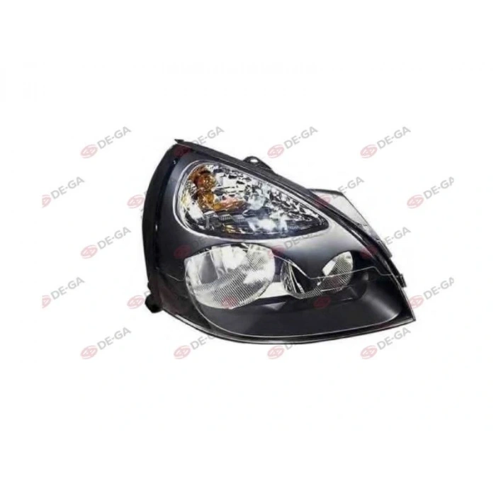 FAR SAG CLIO II FAZ II 2001 - 2008 SIYAH MOTORLU TIP ( MOTORU UZERINDE YOK )