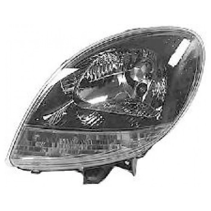 FAR SOL KANGO 2003 2008 KROM CERCEVELI BEYAZ SINYALLI MOTORLU