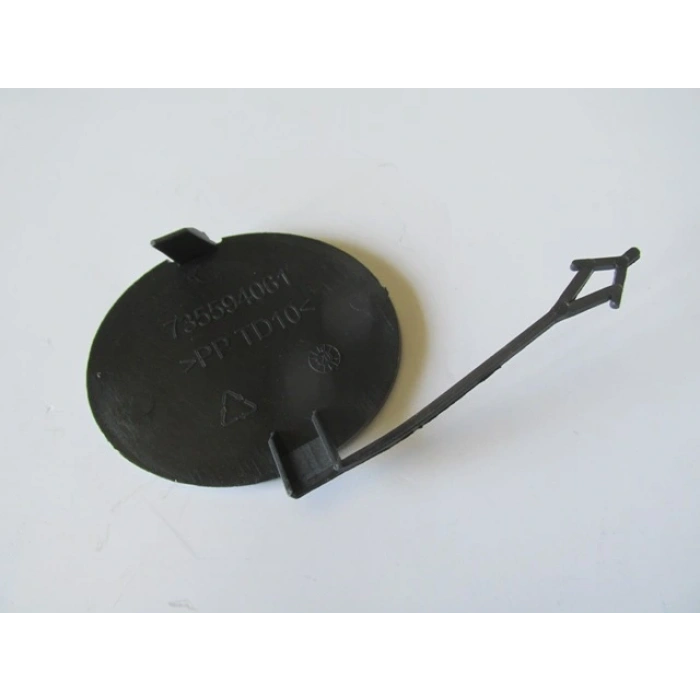 FIAT DOBLO- 15/23; ÖN TAMPON ÇEKİ DEMİRİ KAPAĞI SİYAH