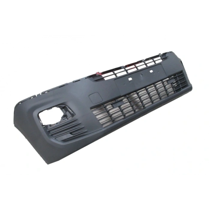 FIAT DOBLO- 23-24; ÖN TAMPON SİYAH (SİS DELİKLİ)